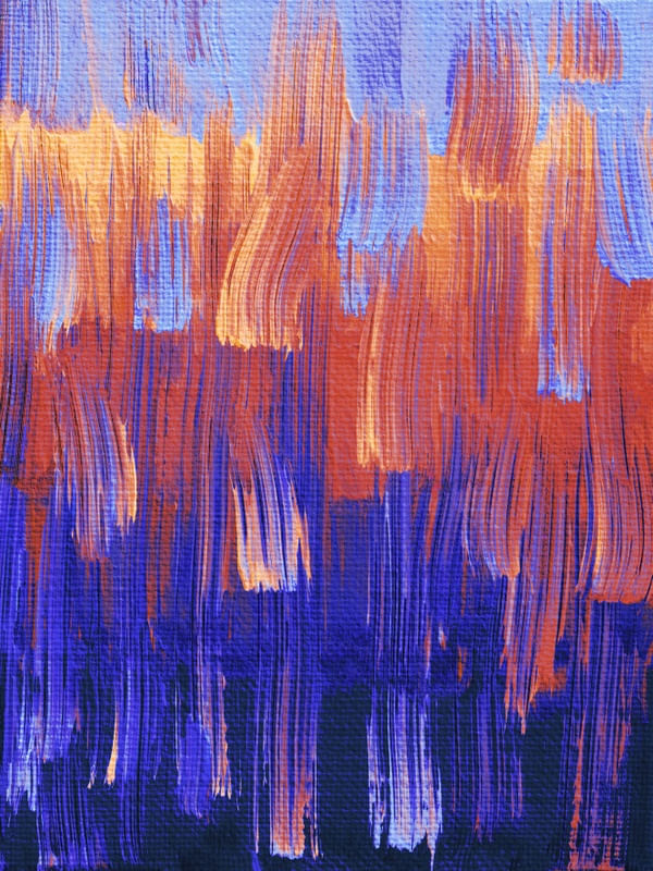 COLOR STROKES 8, COLORIDO VIBRANTE ABSTRATO PINCELADAS PINTURA