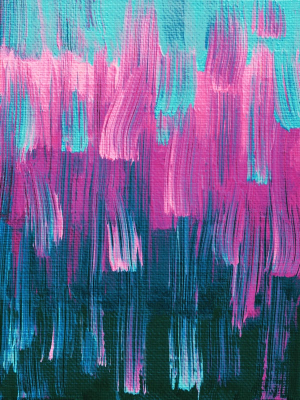 COLOR STROKES 10, COLORIDO VIBRANTE ABSTRATO PINCELADAS PINTURA