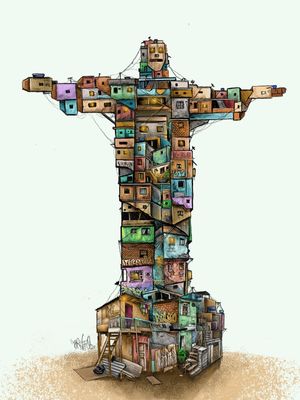 RIO FAVELA ART
