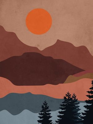 PAISAGEM EM FORMAS - DIPTICO 1 DE 2