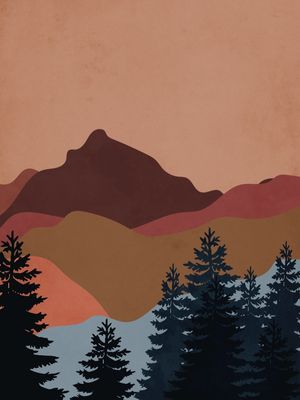 PAISAGEM EM FORMAS - DIPTICO 2 DE 2