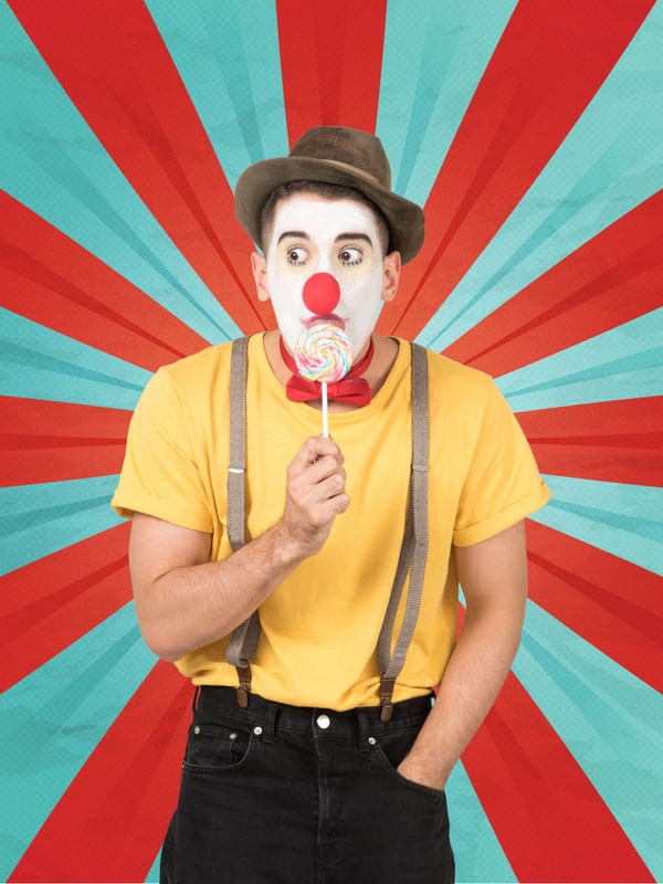 O CIRCO, O PALHAÇO - POR PAULA NANI