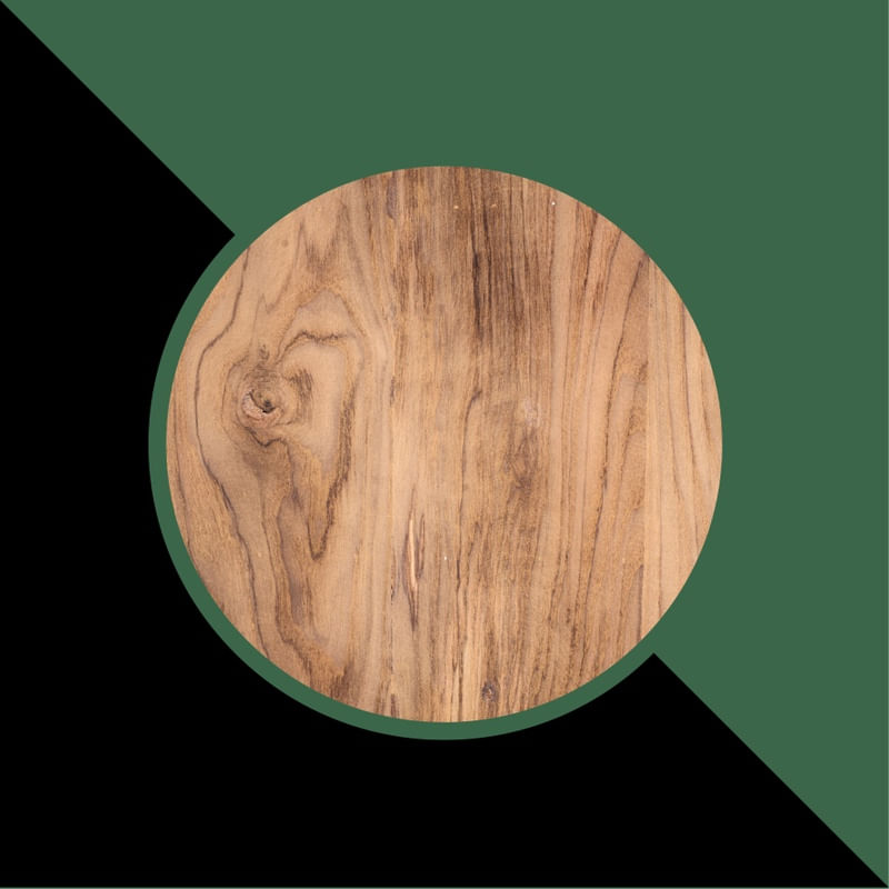 GEOMETRICO GREEN WOOD 03 - POR PAULA NANI