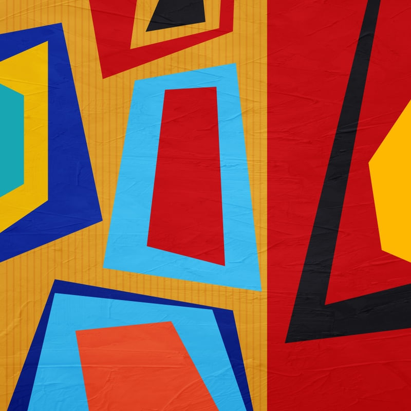 ABSTRATO GEOMETRICO - 557A - Q