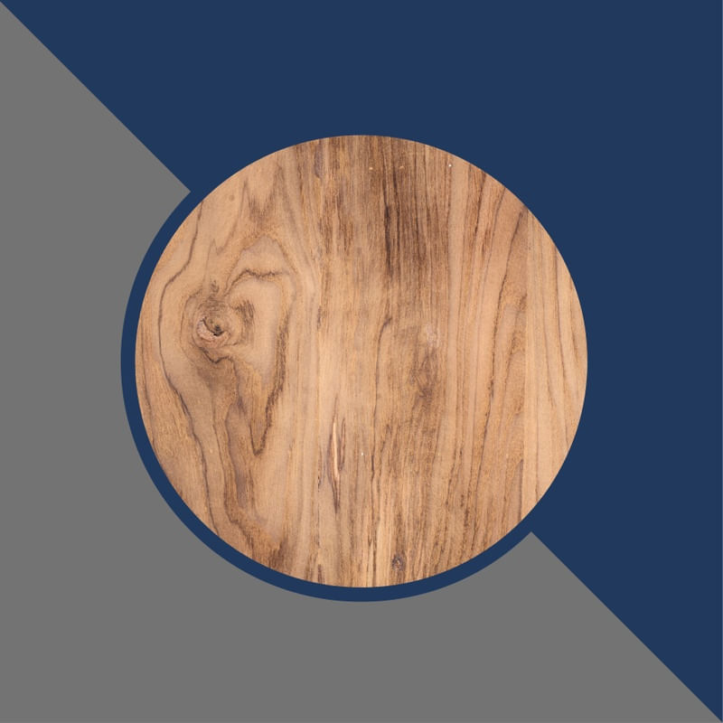 GEOMETRICO BLUE WOOD 03 - POR PAULA NANI