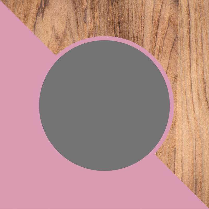 GEOMETRICO PINK WOOD 01 - POR PAULA NANI