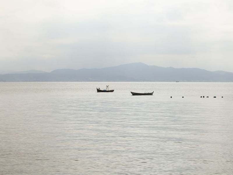 BARCOS NO MAR - FLORIPA
