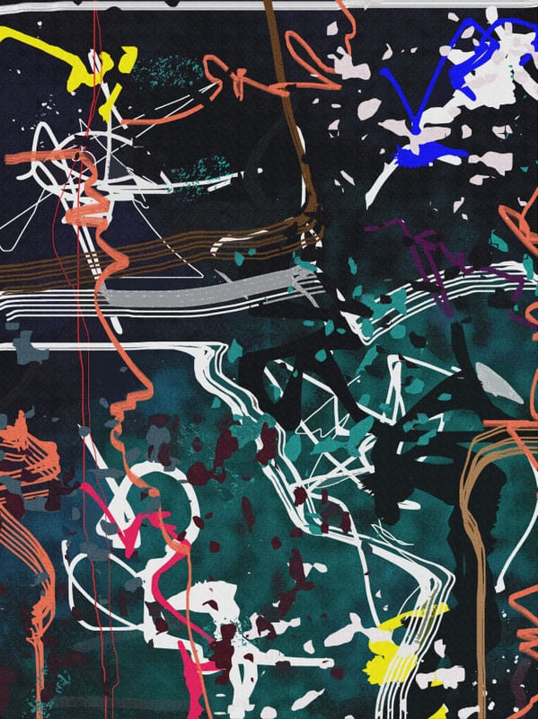 ABSTRACT PAINTING - FINE ART #011