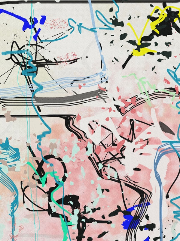 ABSTRACT PAINTING - FINE ART #012