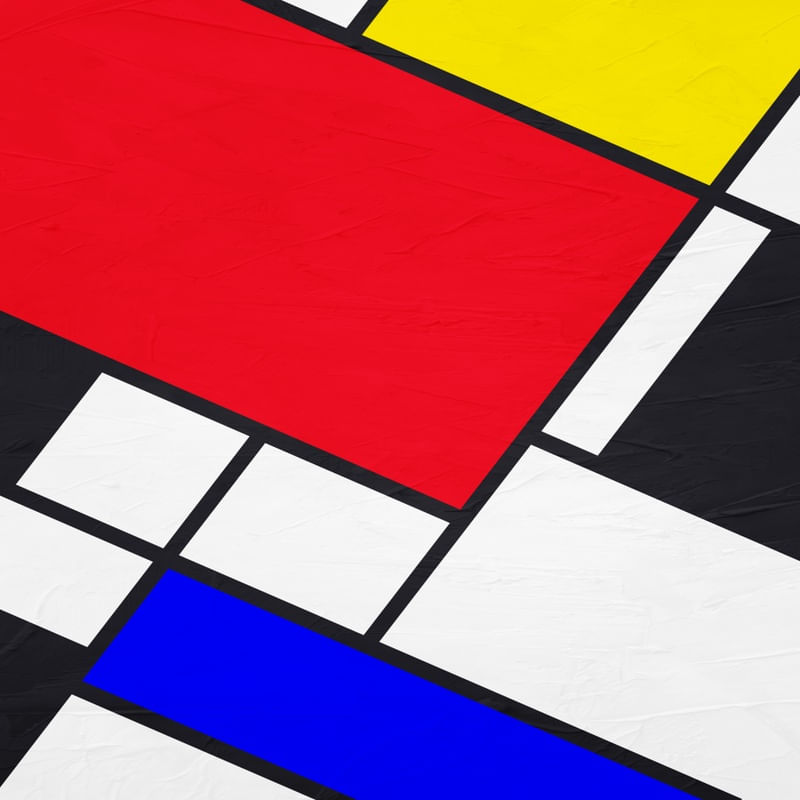 ESTILO PIET MONDRIAN - 10B - Q