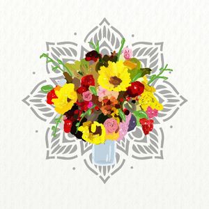 FLORAÇÃO EM VASO
