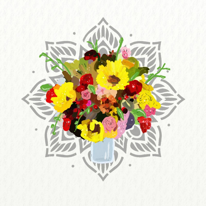 FLORAÇÃO EM VASO