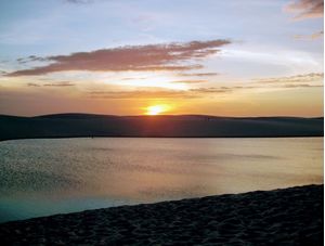 PÔR DO SOL EM LENÇOIS 2