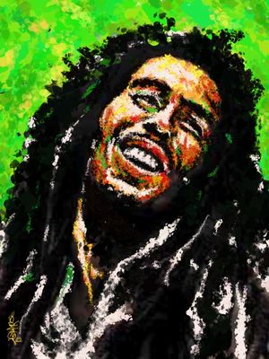 BOB MARLEY GRAFF