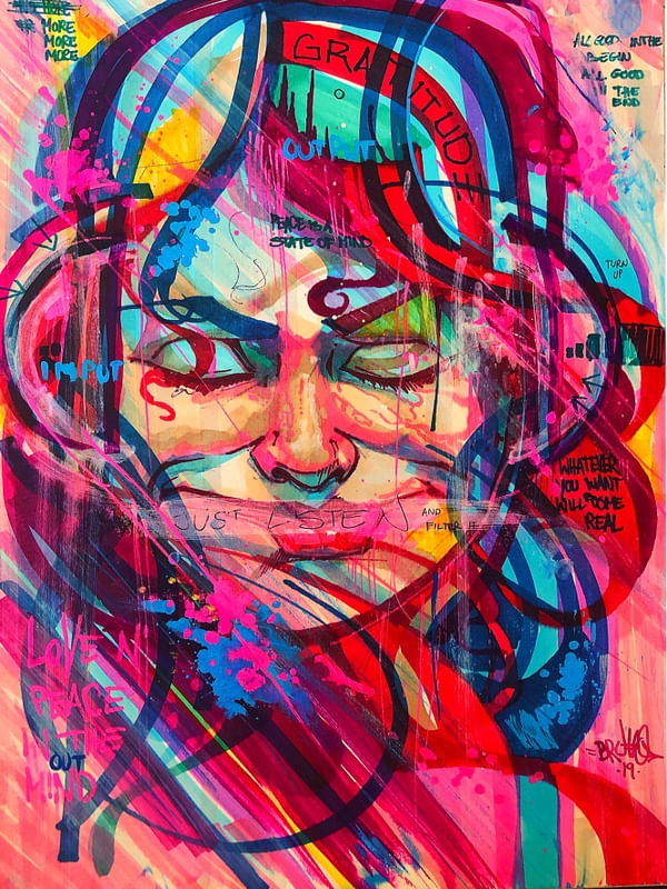 GOOD VIBES GRAFF