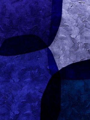 BLUE ABSTRACT ART - 0003