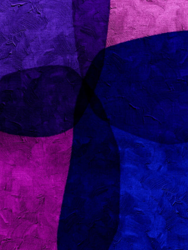 PURPLE ABSTRACT ART - 0002