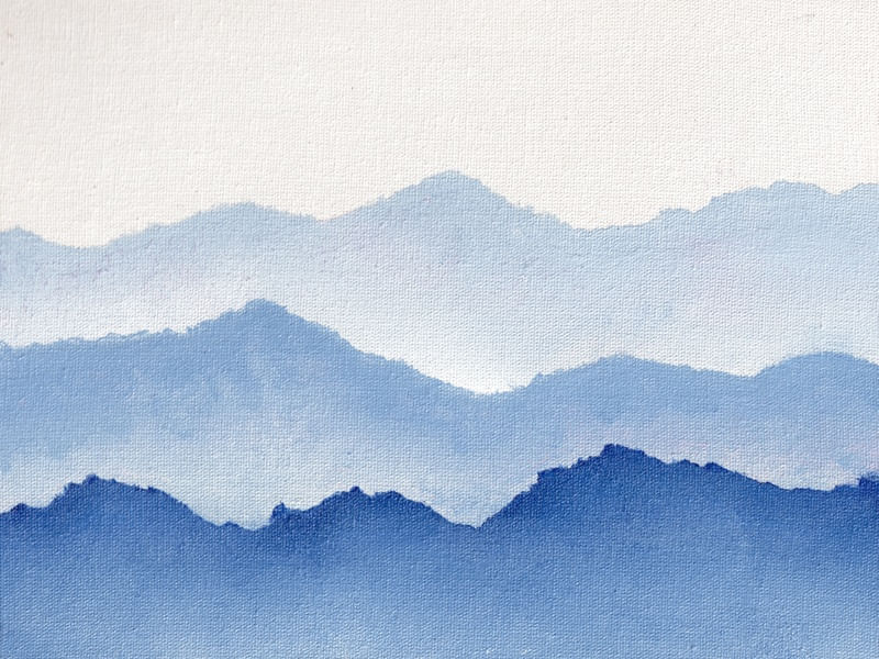 PAISAGEM AZUL