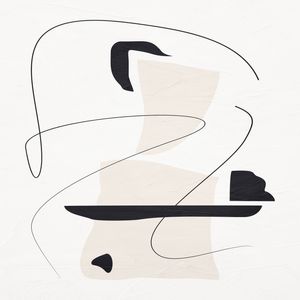 ABSTRATO ORGÂNICO - 168B - Q