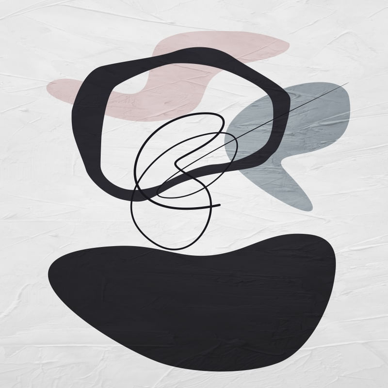 ABSTRATO ORGÂNICO - 169A - Q