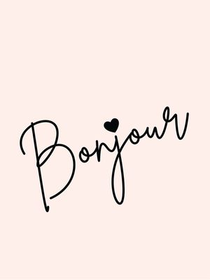 BONJOUR PARIS ROSA