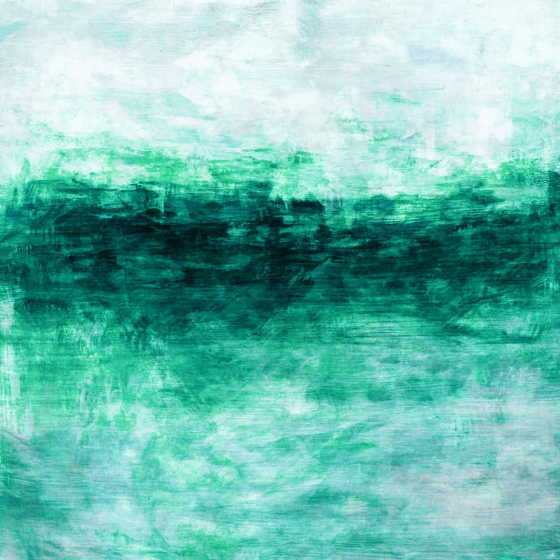 ODYSSEY 5 QUADRADO, ABSTRATO OCEANO MARE COLORIDO PINTURA