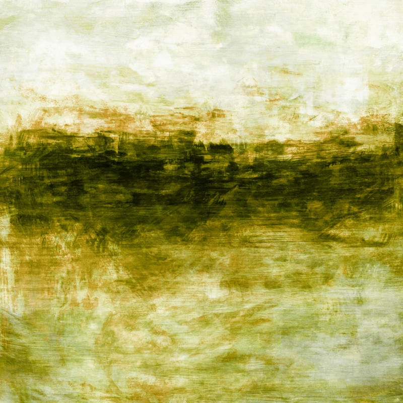 ODYSSEY 7 QUADRADO, ABSTRATO BOTANICO PAISAGEM COLORIDO PINTURA