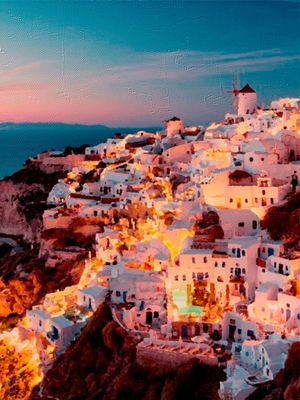 LUZES DE SANTORINI