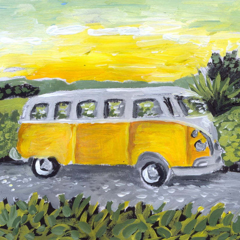 KOMBI NA ESTRADA