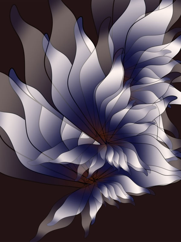 FLORAL ABSTRATO 003
