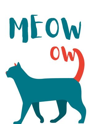 GATO MIANDO