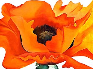 OIL PAINT DIGITAL - FLOR - 12A