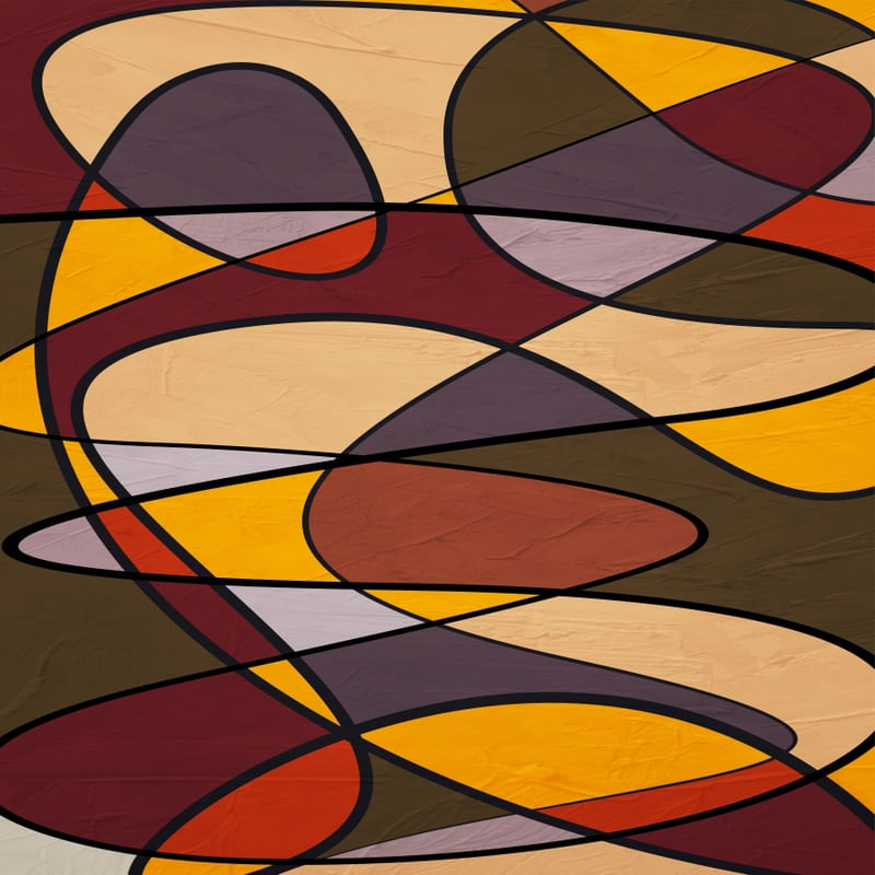ABSTRATO COLORFUL - 19B - Q