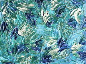 BOTANICAL TEXTURE 1, ABSTRATO BOTANICO ORGANICO TEXTURIZADO PINTURA