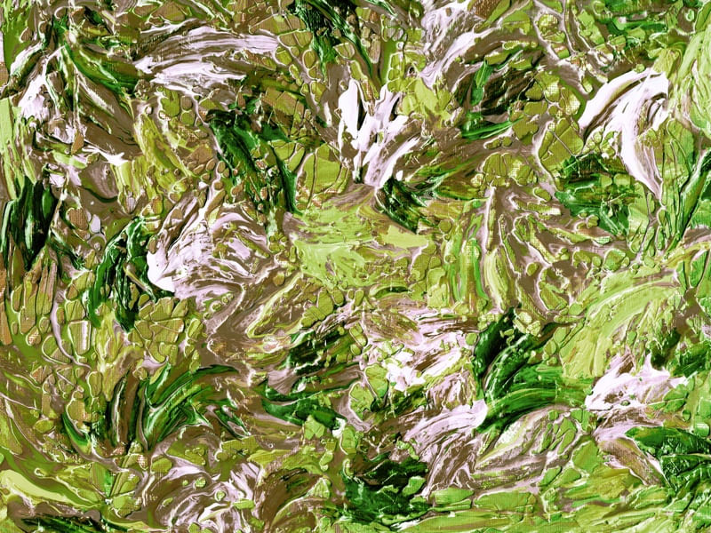 BOTANICAL TEXTURE 2, ABSTRATO BOTANICO ORGANICO TEXTURIZADO PINTURA