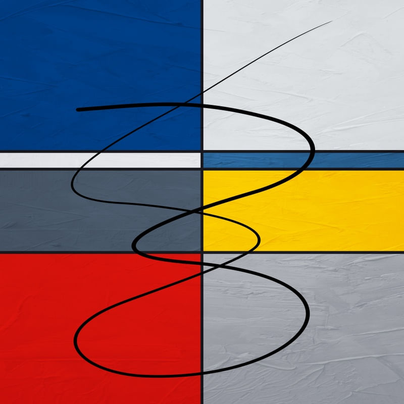 ABSTRATO GEOMETRICO - 168A3 - Q