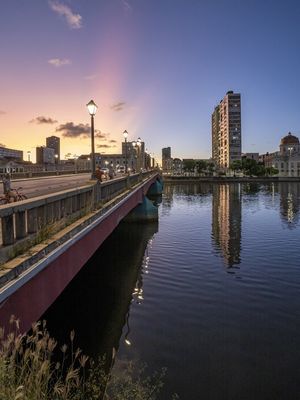 PONTE PRINCESA ISABEL AO ENTARDECER