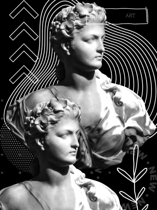 BLACK AND GRAY COLLAGE