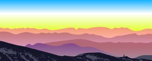 MONTANHAS PÚRPURAS PANORÂMICO