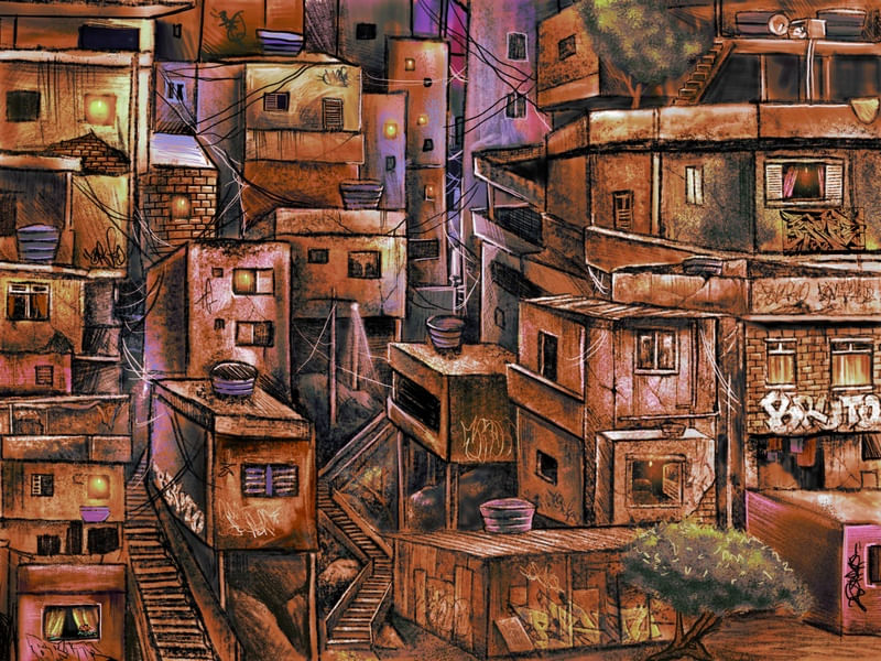 RIO FAVELA GRAFF 2