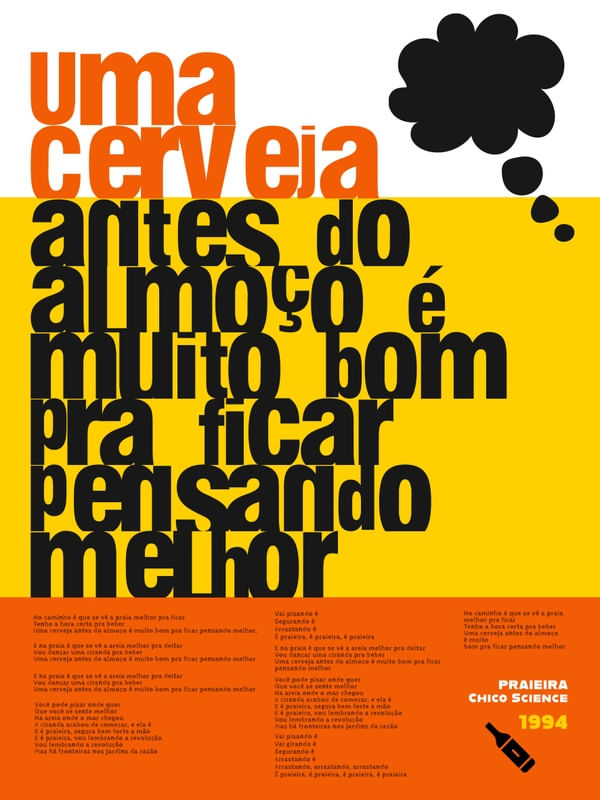 CERVEJA GELADA PARA PENSAR MELHOR
