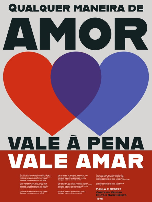 VALE A PENA, VALE AMAR