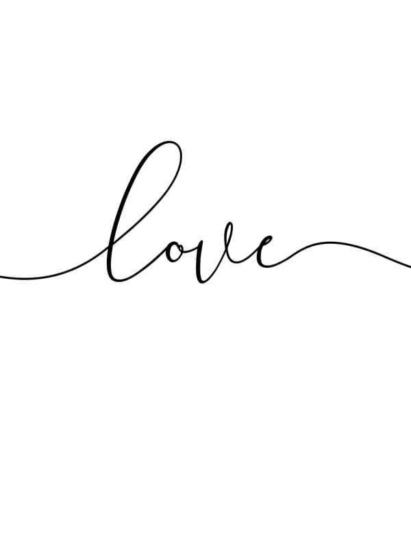LOVE LIVES HERE 1/3
