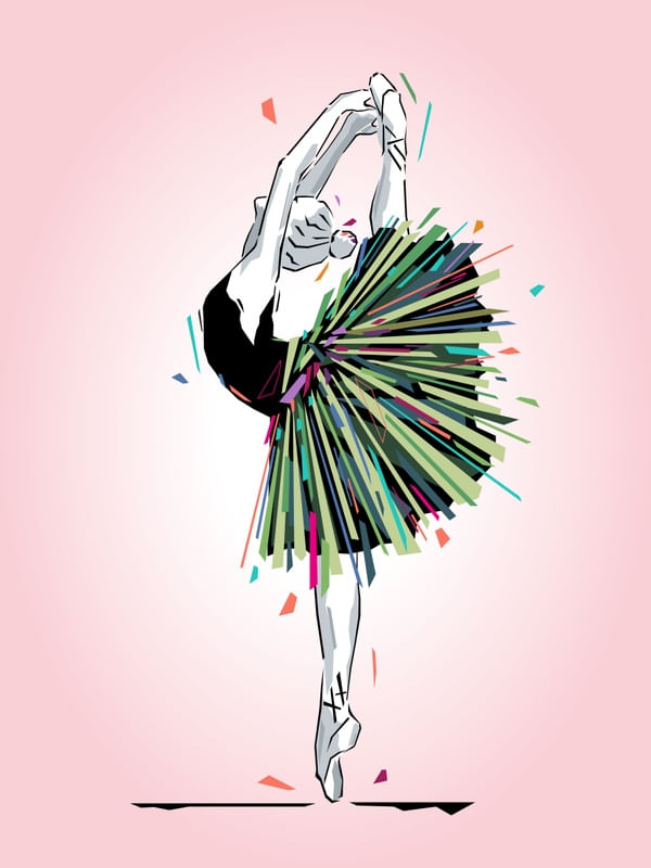 MAGIA BAILARINA ROSA
