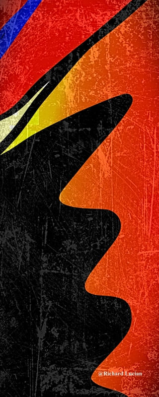 ABSTRACT COLOR OF THE SUNSET - III
