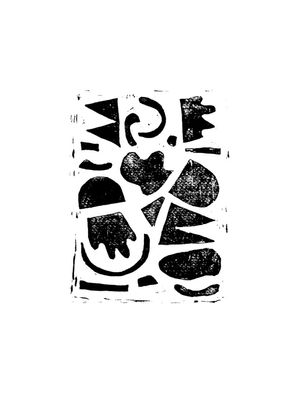 GEOMETRIC BLOCK PRINT