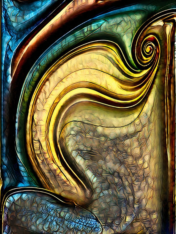 DOURADO ABSTRATO