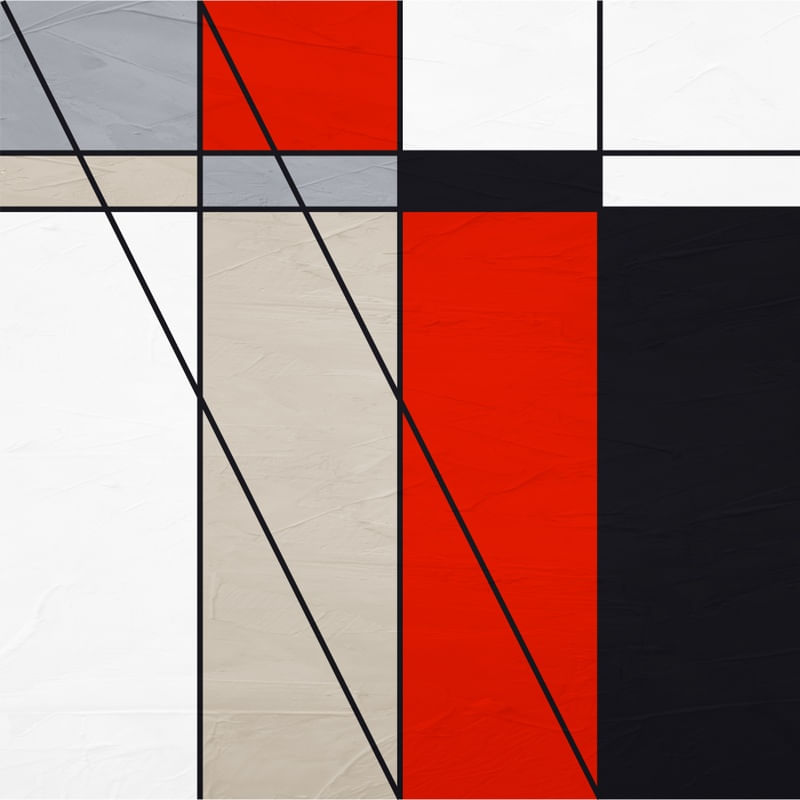 ABSTRATO GEOMETRICO - 169A3 - Q