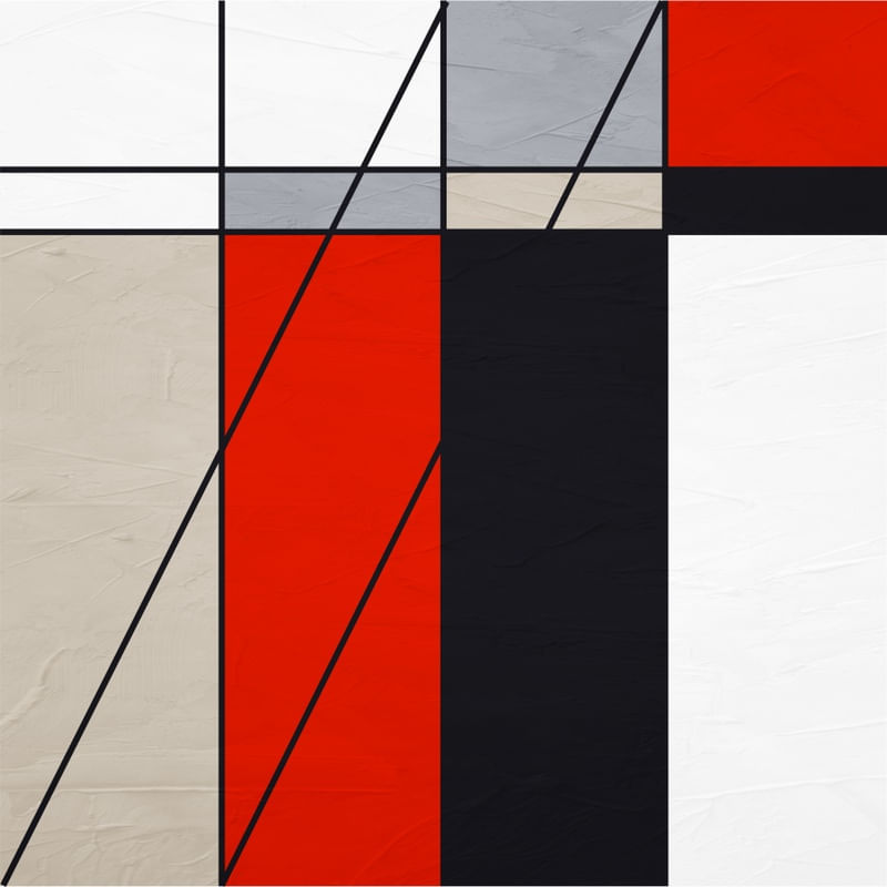 ABSTRATO GEOMETRICO - 169B3 - Q