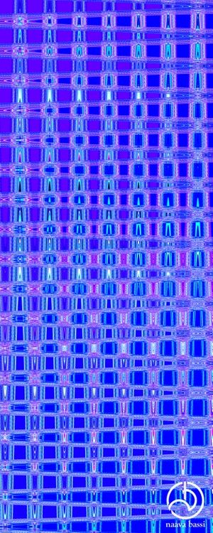 BLUE AND LILAC